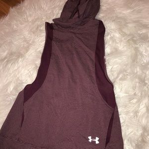 under armour sleeveless hoody